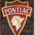 Placa metalica - Pontiac Logo - 30x40 cm
